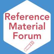 Reference Material Forum